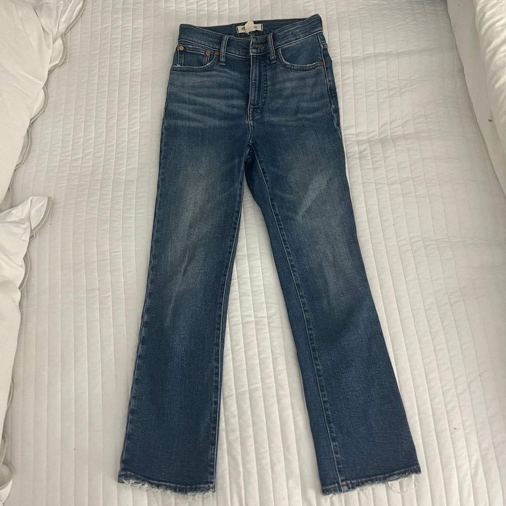 Madewell slim Demi-boot jeans (size 23)
